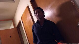 The couple has sex right in the bar and everyone watches