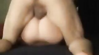 The wife craved intense action with her husband's friend, getting wild