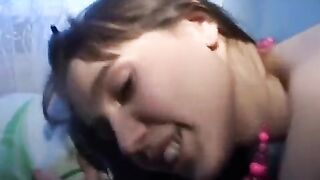 Two passionate Russian students fucked in the hostel