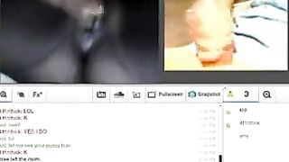 A man came to his wife’s webcam and caught her in action
