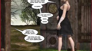 Comic porn with two girls having fun and fucking each other