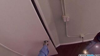 Fucking a dirty slut in stockings, enjoying every moment of the 60fps action