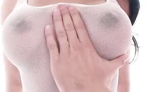 A nice girl sat on the dick and moved on it charmingly