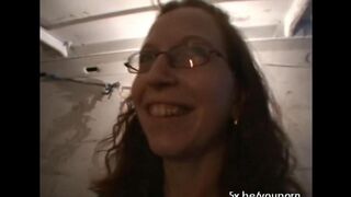 Girl fucked by two guys in an interracial FMM threesome adventure