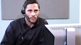 The employees have just fucked on the table in the office