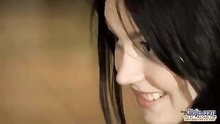 A pretty girl has sex with an older man