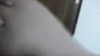 A Negro man fucked his ex-girlfriend and made a video