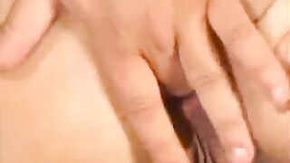 Brunette with natural tits gets fucked on a couch in a rough scene