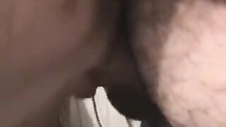 A small dick ended up in a messy, intense finish