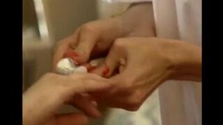 Two girls tried fisting in their ass with a third participant