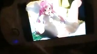 Hentai loves to play with and masturbate her favorite thing