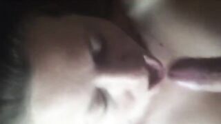 The warmest suction at home, just like a steamy homemade POV blowjob