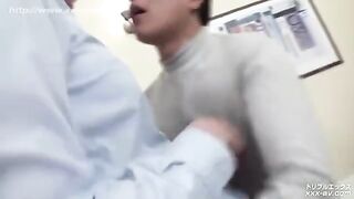 A young and quiet girl was caught in a compromising situation