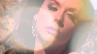 A luxurious whore in stockings has anal sex for money