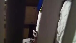 Hides a camera and shoots sex of neighbors like an artist