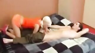 A sister could not resist her brother's desire and passion