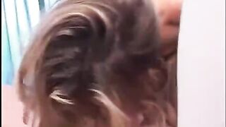 A young guy is having fun with two girls at one time, diving into a wild threesome adventure