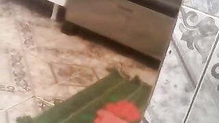Black girl was fucked by one man’s penis
