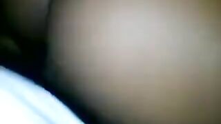 A beautiful black woman has sex with a young guy