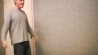 A hot woman in stockings asks to be fucked hard on the bed