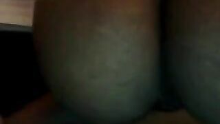 Girl is trying to squeeze ass in the chat