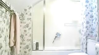 I caught some private action with a hidden toilet cam