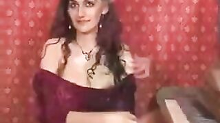 A close up shot of a hairy pussy being caressed and pleasured