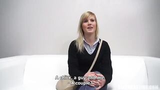Czech beauty got fucked at the porn casting for free