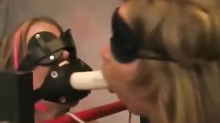 Lesbian bondage with a thrilling and intense pleasure