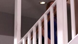 A cute girl is fucking with her girlfriend using a strapon