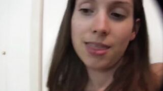 High-quality oral sex on the path, in a beautiful HD home scene