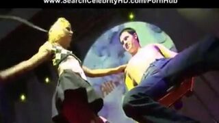 A man fucked a girl in the anal in the club during a porn show