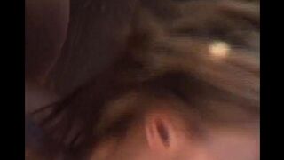 They ended up with a cumshot on the face after wild sex