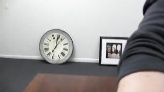 Girl with cancer passed the porn casting, she was fucked hard