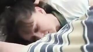 Stepfamily sex ends up in a wild orgy
