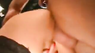 German prostitute fucked and sucked by a group of guys hard