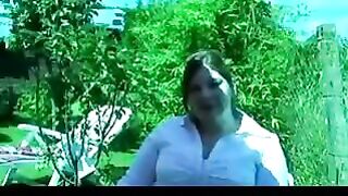 Casting for a thick girl turned around a hard cock in an intense session