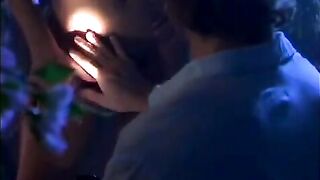 Passionate sex in foggy weather with a thrilling view