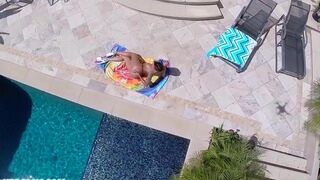 A negro with a huge cock fucked his neighbor in various positions hard