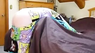 A girl in a BDSM twist is being controlled by her brother