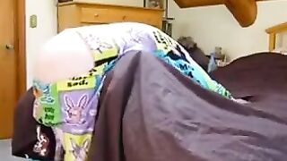 A girl in a BDSM twist is being controlled by her brother