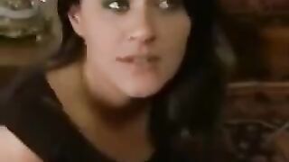 The husband punished his wife and maid in BDSM style