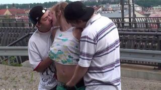 Amateur MHM is an amateur threesome with two cute teens