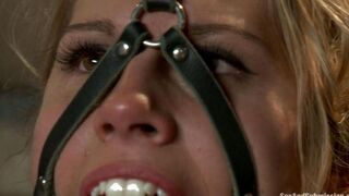 A girl is tied up and fucked roughly in this hot vid
