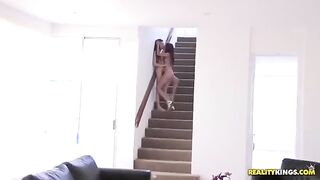 A girl wanted to try something new with her girlfriend, exploring different pleasures