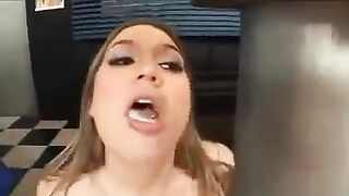 Spermoplog with big buffers - hot BBW action and cumshots