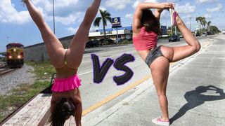 The best ass in the world: Abella Danger vs Kelsi Monroe in a twerk contest