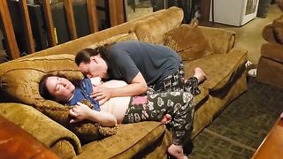 The best cunnilingus with a plump girl and her orgasms