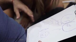 Lucky teacher fucked hot young blonde Lovita Fate in hardcore action