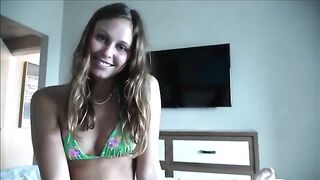 The stepdaughter got away from her stepfather on vacation - a thrilling scenario